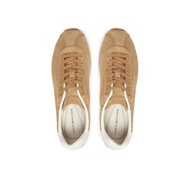 Tommy Hilfiger Th Bella Low Runner Suede Sneakers