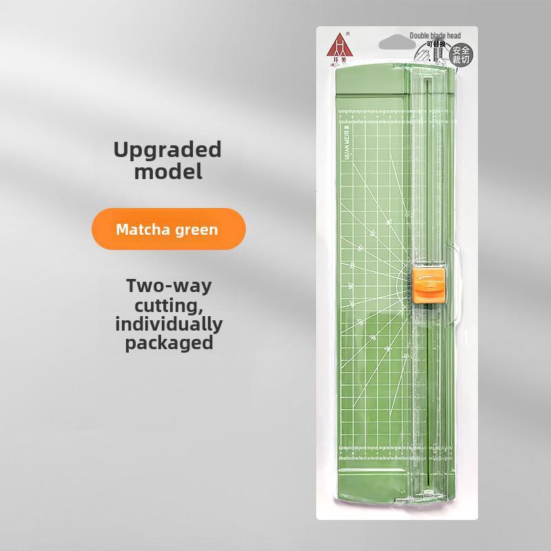 Huanmei A4 Mini Ghilotină de Hârtie Bidirecțională pentru Studenți și Fotografii