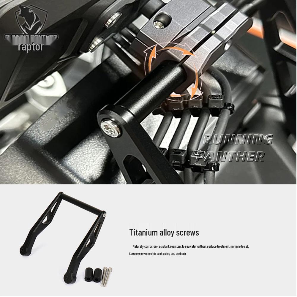 BMW R1300GS/ADV Navigationshalterung Verlängerung Querstange 12MM Stabilisatorstange