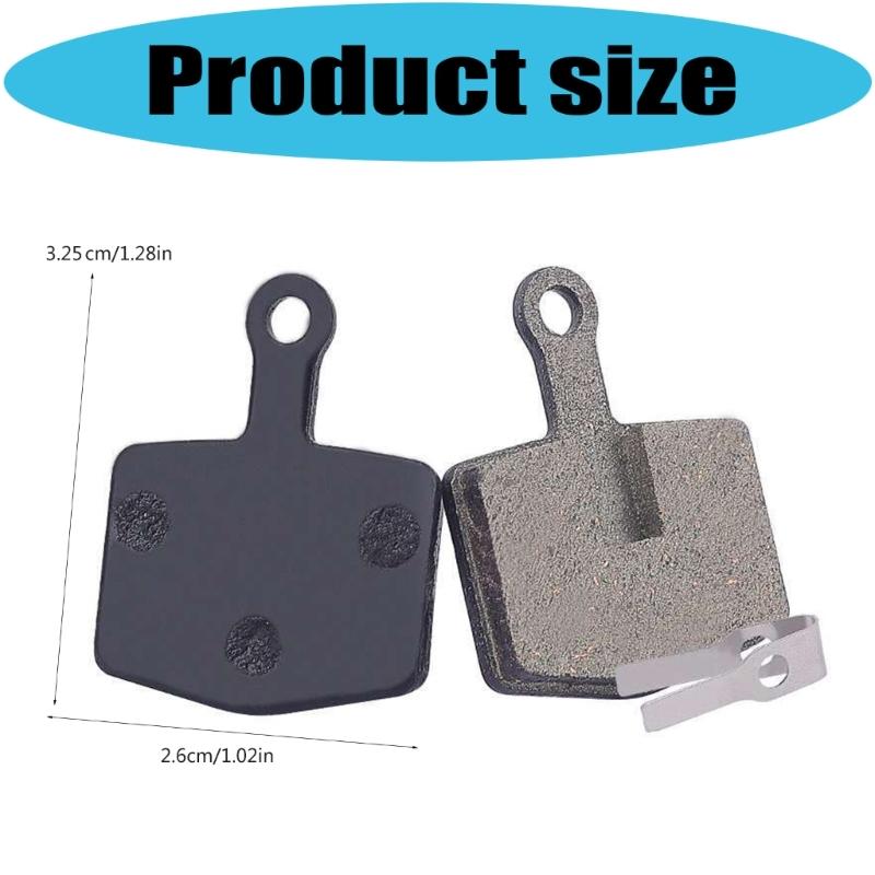 Professional Metal Bicycles Brake Pad Replacement Cycling Brake Pad Bicycles Accessories For Smooth Stopping Power