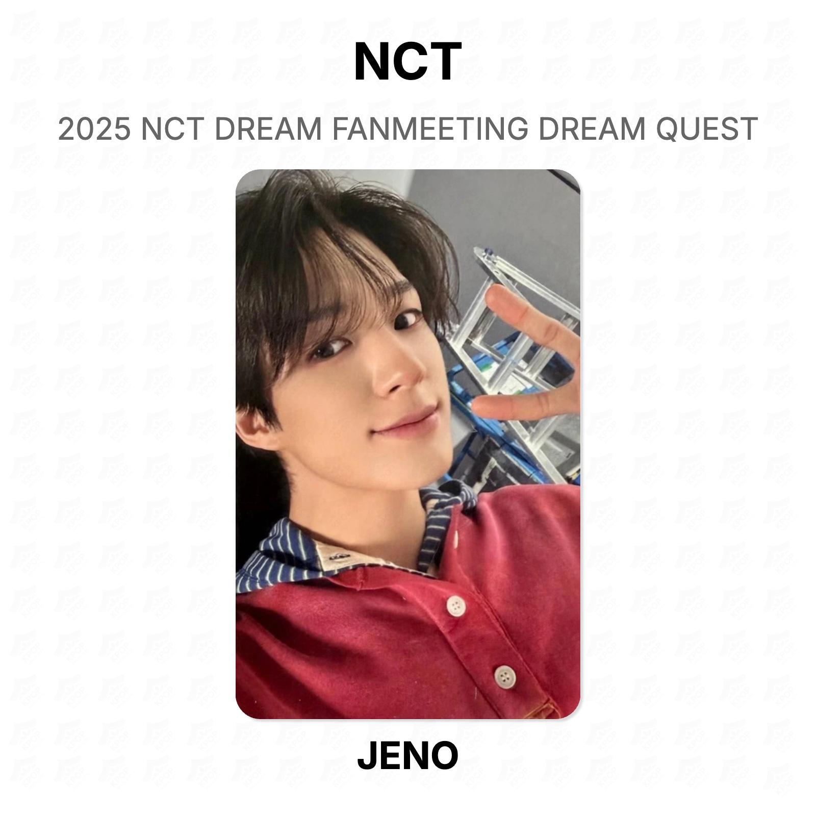 NCT 2025 NCT DREAM FANMEETING DREAM QUEST Official Photocard JENO