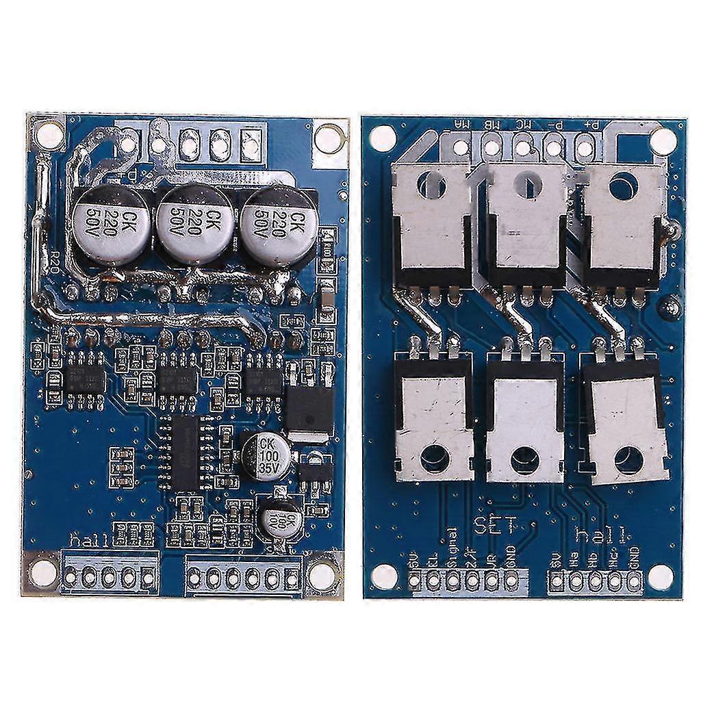 Dc 12v-36v 24v 20a 500w Jy01 Brushless Motor Controller Hall Bldc Driver Board
