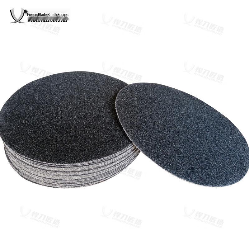 5-inch Flocked Black Sandpaper Discs