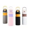 High-Capacity Portable Insulated Stainless Steel Travel Mug with Handle
