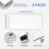 High Strength Magnetic Vent Cover for Home 3 Pack (4.84" x 10.83") for Floor, Wall and Ceiling Steel Registers, Home and RV - White