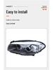 Compatible with BMW 5 Series F10/F18 Xenon Headlights (2011-2013) 63117271911/63117271912.