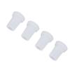 4pcs Bottle Mouthpiece Valve Prevent Leakage Soft Silicone Water Bottle Bite Valve Replacement
