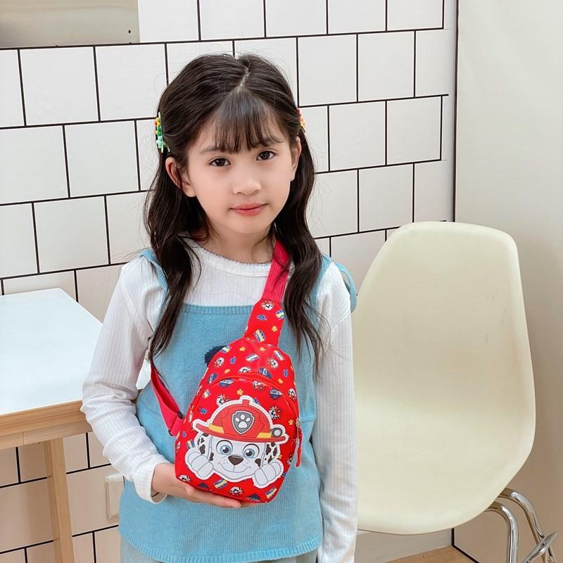 Shoulder Single Pattern Crossbody Chest Bag Breathable Gift Kids