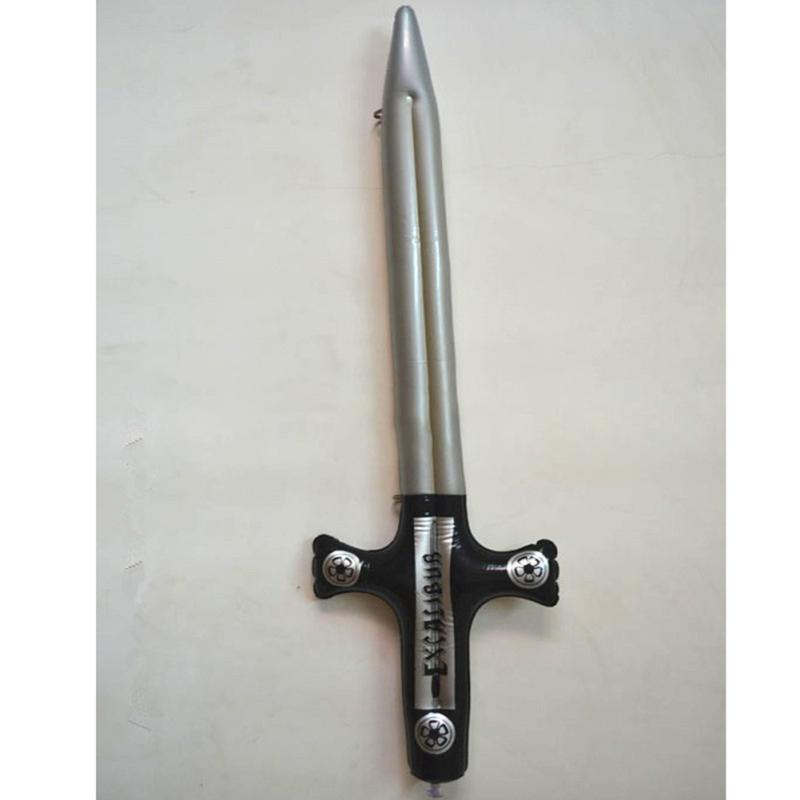New! Inflatable Pirate Knife Balloon Simulation Sword Inflatable Toy For Halloween Birthday Party