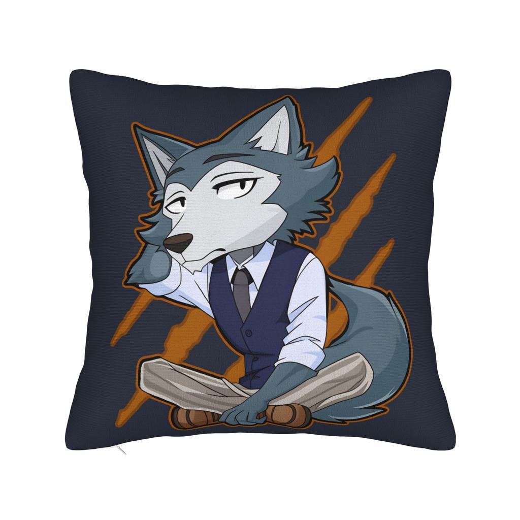 Animal Legoshi Set Wolf Pillow Case Soft Pillow Cover For Sofa Home Decoration Fashion Cushion Cover