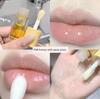 Peach-Flavored Lip Oil, Transparent and Lightweight Lip Gloss, Non-Greasy, Hydrating and Moisturizing, Glass-Like Finish, Long-Lasting and Non-Stick