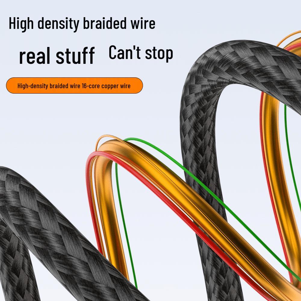 100W USB-C To C Fast-Charge Cable for HD Data Transfer and 8K Display