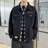 Men's Trendy Plus Size Denim Workwear Jacket - Versatile for Spring and Autumn