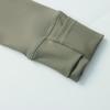 In Stock: LU Women's Slim Fit Yoga Jacket with Gold Zipper - Stand Collar Running Top