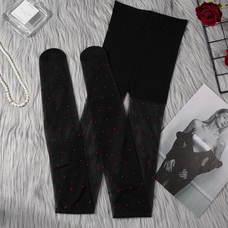 Women Tights Sheer High Waist Pantyhose, Vintage Control Top Stockings Stockings Ultra-thin  Transparent Pantyhose