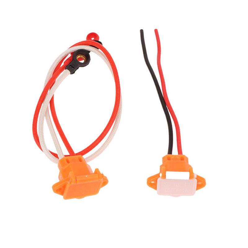 Electric Vehicle Accessories Universal With 12Awg Cable Battery Connector Plug Charging Socket Scooter Bike Parts