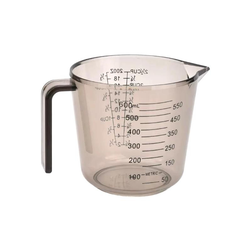 Plastic Measuring Cup With Ergonomic Handle Kitchen Measuring Tool For Precise Baking Cooking And Kitchen Use