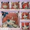 Nilou Cute Genshin Impact Cushion Cover Natural Linen Organic Fabric Double-Sided Printing Sofa Home Decor Gift Pillow Case