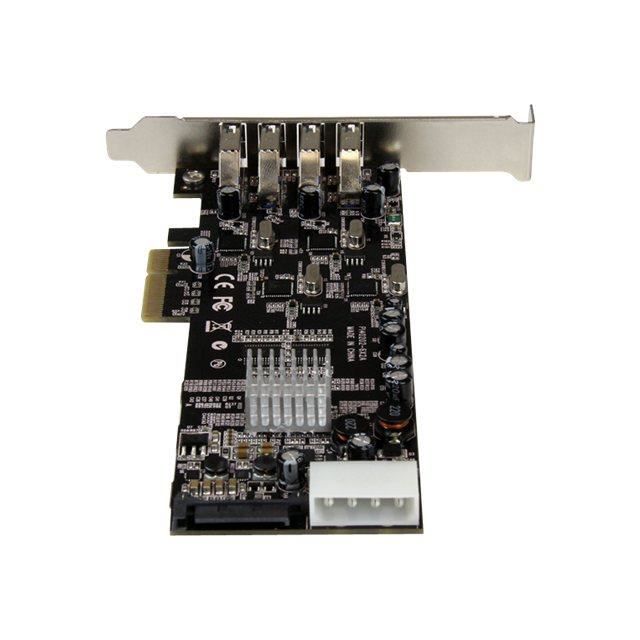 Adaptateur USB - STARTECH - Carte Contrôleur PCI Express À 4 Ports USB 3.0 - 4 Voies Dédiées De 5 Gb/s