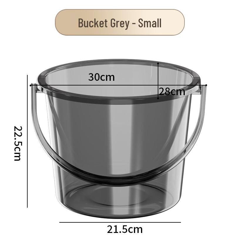Yicang Thickened Transparent Plastic Fishing Bucket