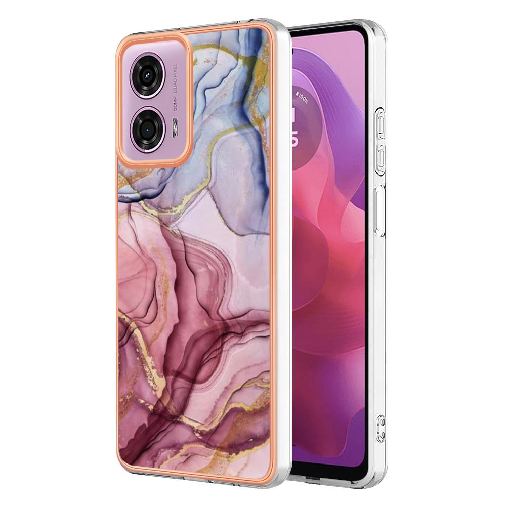 YB IMD Series-16 Style-E For Motorola Moto E14 4G/G04 4G/G04s 4G/G24 4G Case TPU Phone Cover Dual IMD Shell