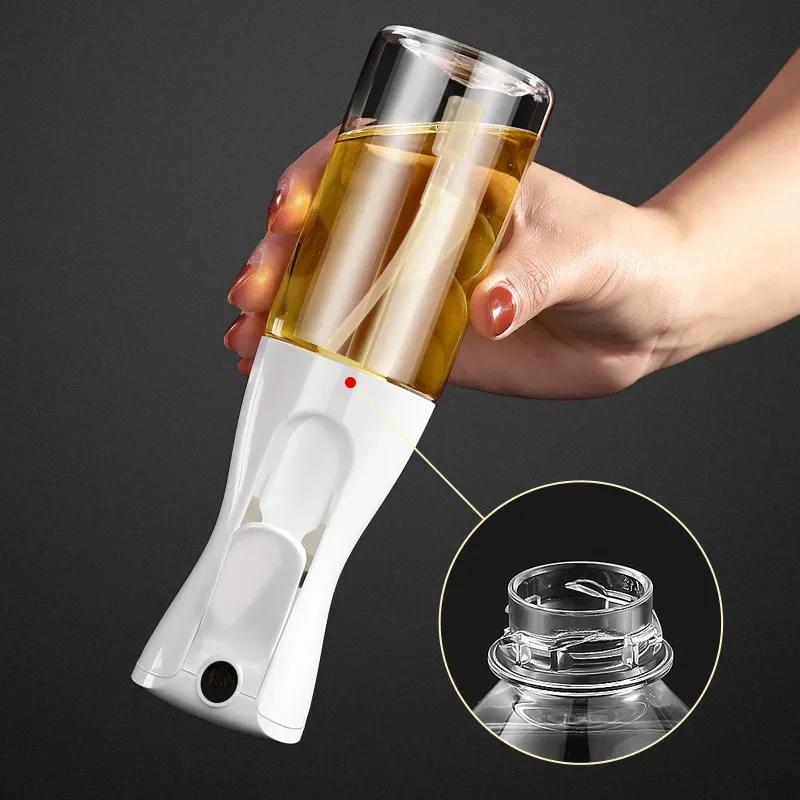Oil Spray Olive Oil Sprayer for Kitchen BBQ Cooking Baking Oil Spray Empty Bottle Vinegar Plastic Bottle Kitchen Accessories