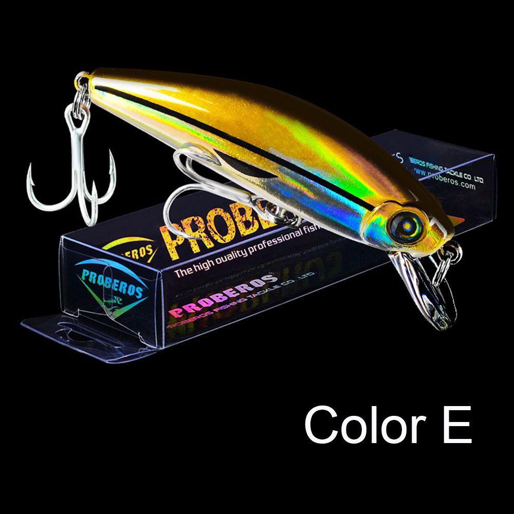 Japan Design Tackle Crankbaits Fish Hooks Winter Fishing Minnow Lures Slowly Sinking Minnow Baits