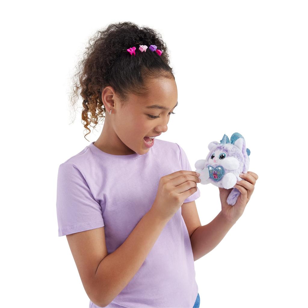 Rainbocorns Puppycorn Surprise Series 3 (Labrador) ZURU Collectible Plush Toy Surprise Egg Sticker Pack Slime Dog Stuffed Toy For Ages 3+ Girls Kids