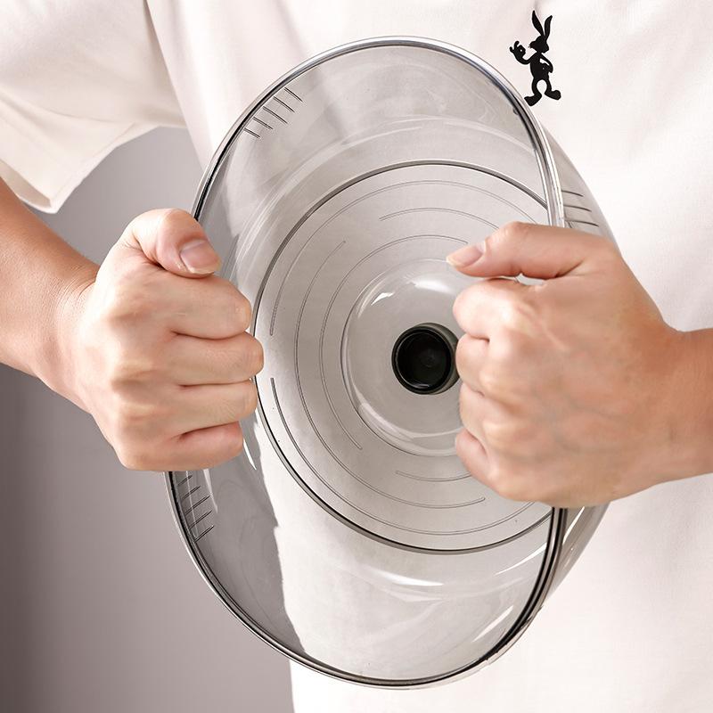 Household Food Insulation Cover Transparent Stackable Dust-Proof Insect Food Insulation Cover Kitchen Gadgets Reusable