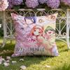 M-Mikadono Sanshimai wa Angai, Choroi Cushion Cover Home & Car Dual-Scene Pillow Cover: Reversible for Premium Comfort