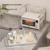 Handun Carbon Steel Microwave Oven Countertop Storage Rack