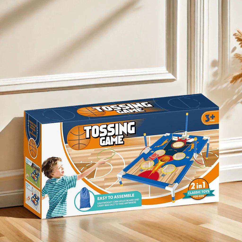 

Sandbag Throwing Game, Portable Adult Toys for Boys and Girls Ages 3 +, Bean Bag Game Set,The best gift for children