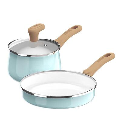 Supor Light Enamel Non-stick Cookware Set