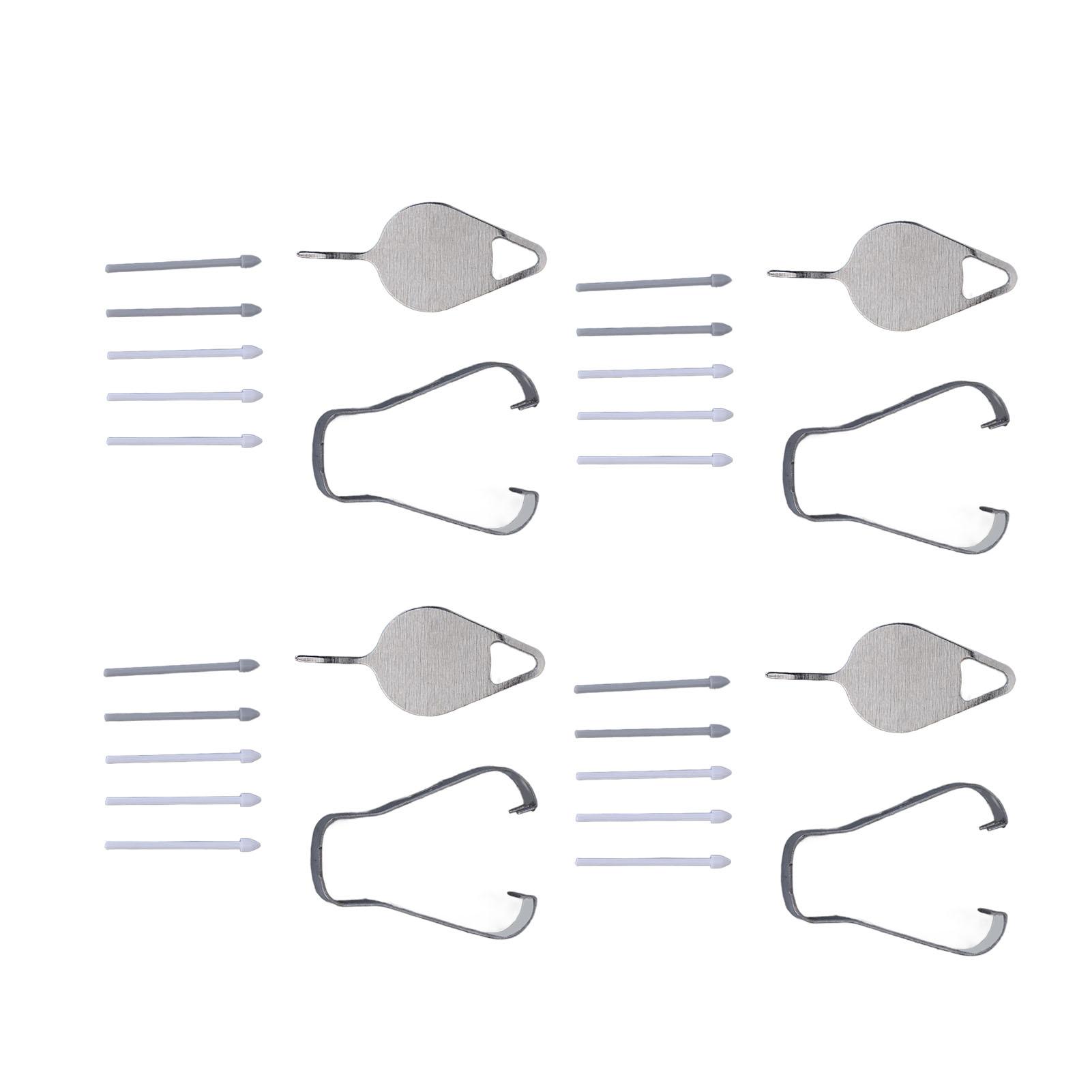 

4 Sets Stylus Pen Nibs Tablet Stylus Pen Tips Nibs Replacement Tool Set for Galaxy Tab S6 SMT860 SMT865