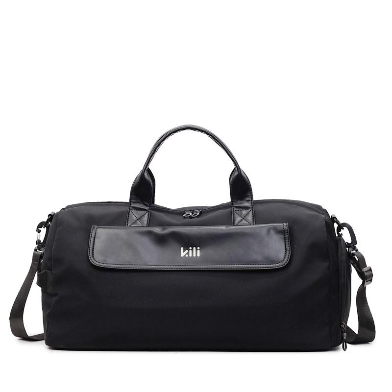 Damen Reisetasche mit großem Fassungsvermögen für grenzüberschreitende Reisen, Nass-/Trocken-Trennung, Trainings- und Sport-Duffelbag für Herren, leichte Handtasche für kurze Strecken