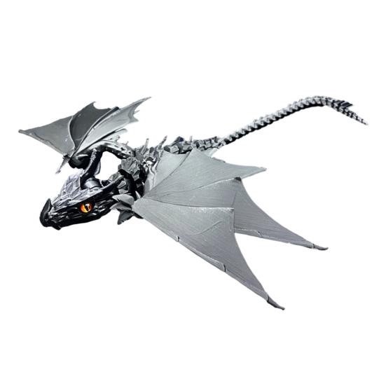 3D Printed Dragon Toy Fidget Dragon Articulated Bird Figurine I
