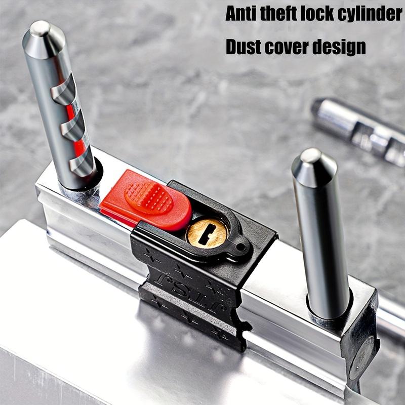 Bike Combination U Lock, Heavy Duty Bike Combination U Lock Paddle Lock for Bicycle Electric Scooter Motorcycles