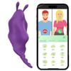 Vibratore indossabile, giocattoli sessuali femminili, vibratore per mutandine con punto G per la stimolazione del clitoride, vibratore controllato da app per le donne