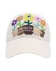 THEMUSEUMVISITOR Five Flower Pot Ball Cap (Ivory)