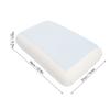 Memory Foam Gel Pillow Reversible Double Sided Breathable Orthopedic Support Ventilated Cooling Gel Pillow for Sleeping