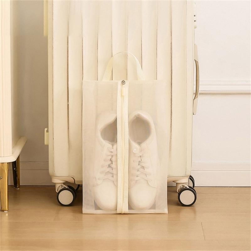Large Capacity Shoe Organizers Bag Breathable Nylon Fabric For Travel Fitness Gears Storage And Multipurpose Utility