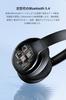 Nakamichi OW1500ANC Bluetooth ANC Noise 30 Hours Continuous Wireless Dual Foldable Headset Headphones, 5.4, Cancelling, Built-in Microphone, Playback,