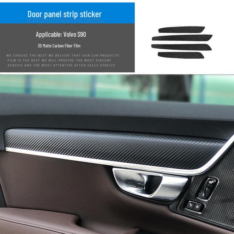 Volvo S90 Carbon Fiber Interior Trim Stickers