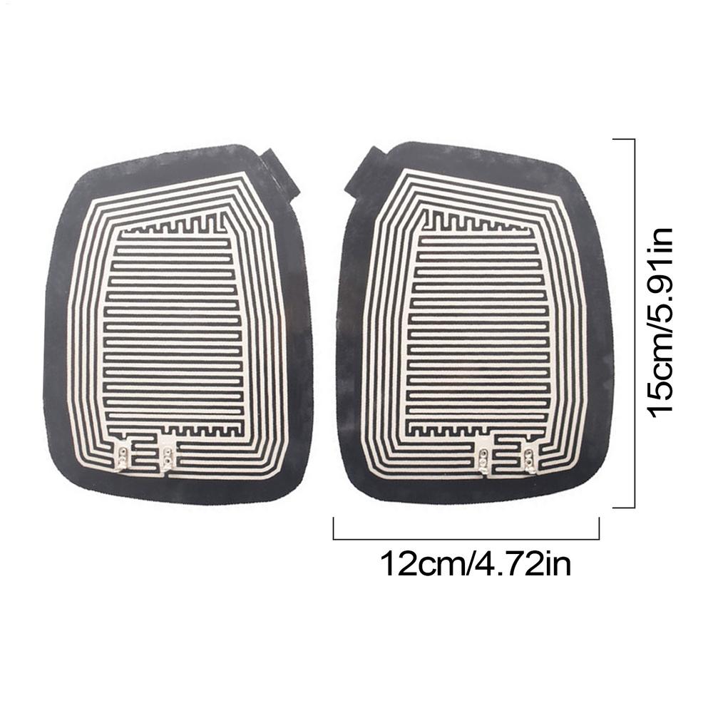 

Car Side Mirror Defroster Heater Pad Fast Heating Demister Kit for Ice & Fog Removal, Easy Install Electric Glass Heating Film