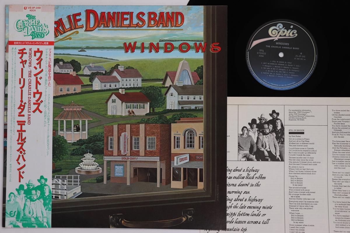 

Виниловая пластинка CHARLIE DANIELS BAND Windows 253P348 EPIC 1982 Япония Obi Рок Б/у