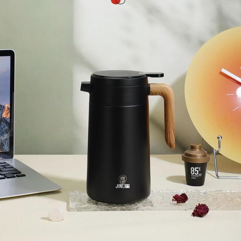 Jinli 304 Stainless Steel Thermal Flask for Home, Office, or Dorm Coffee & Hot Water.