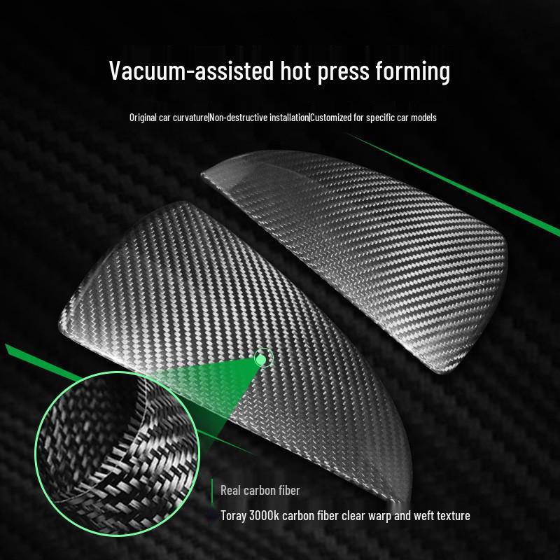Autocolante Oglindă Retrovizoare din Fibră de Carbon Lexus ES/LS/LC