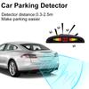New LED Parking Sensor System Backlight Parktronic Monitor Display Kit Backup Detector Assistant 4 Probes
