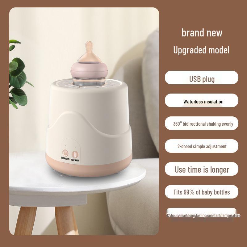 Portable Three-Speed Automatic Milk Shaker with Timer and Insulation