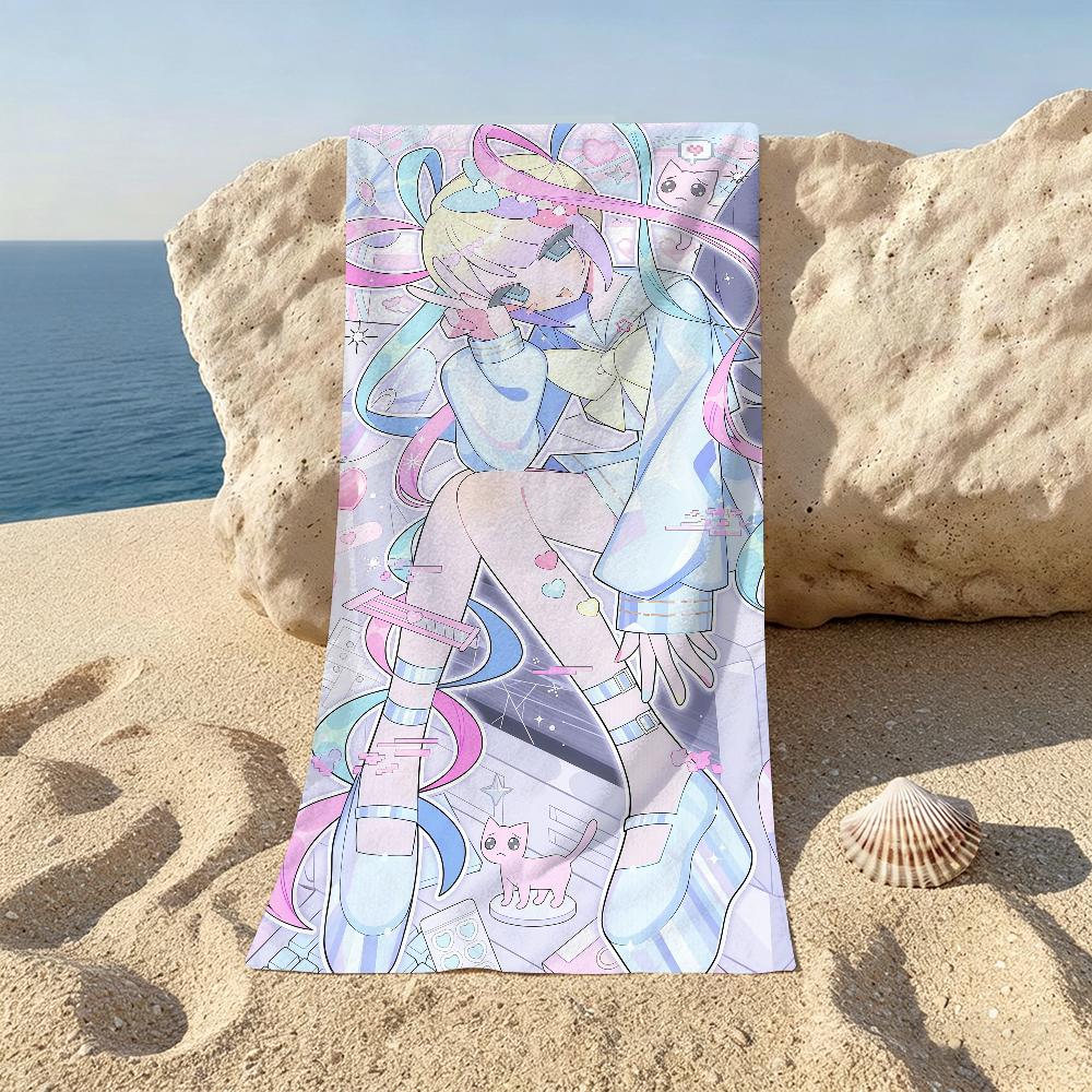 Game N-needy Streamer O-overload Amechan Towel Towels For Beaches Yoga Studios Gyms Hot Springs Swimming Pools And Picnics